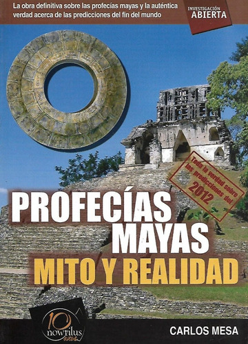 Libro Profecias Mayas Mito Y Realidad