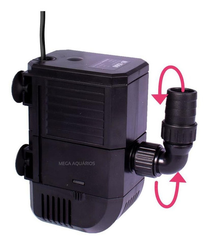 Bomba Chafariz Cascata Filtro Canister Uv Sump 1500lh 220v