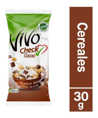 Cereal Vivo Shot Check 30g (5 Unidad)-super