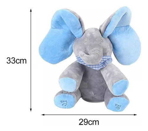 Elefante Peek A Boo Interactivo Para Bebes