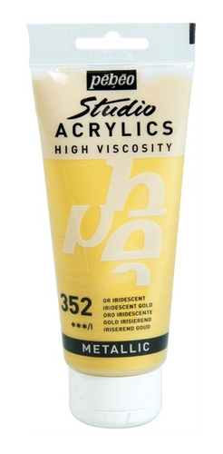 Acrylic Studio 100 Ml - Oro Iridiscente