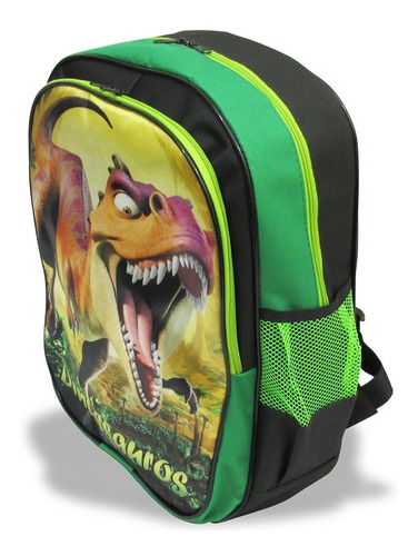 Kit Mochila Escolar Infantil Costas G Dinossauro F1