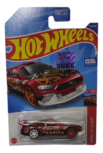 Hot Wheels Super Treasure Hunt Custom Mustang Gt 18' (Reacondicionado)