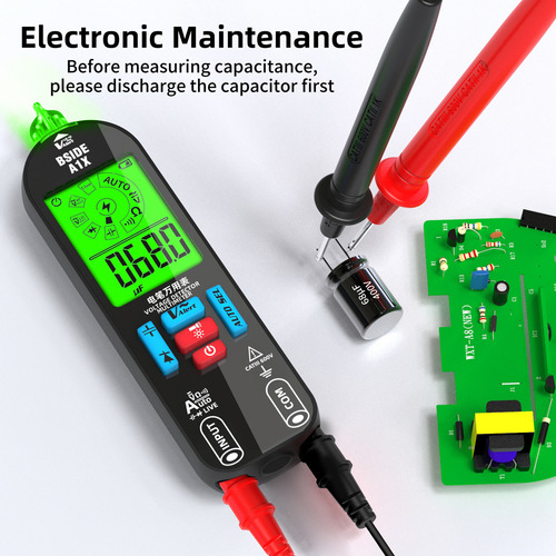 Pluma De Prueba Eléctrica Con Multímetro Digital Portátil Bs