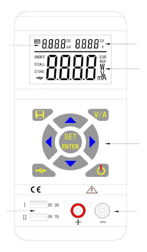 Tekpower Tp3016m, Fuente De Alimentación De Corriente Direct