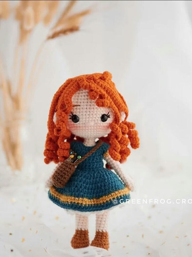 17 Patrones Princesas Colección Completa Amigurumi Crochet