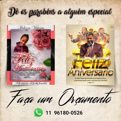 Imagem 1 de 3 de Design Arte Em Cartaz De Felicitações