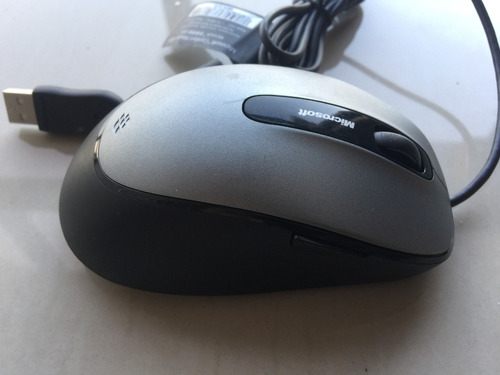 Mouse Microsoft Optical Usb Original  Negro / Gris