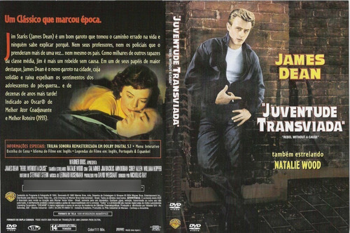 Dvd Juventude Transviada (com James Dean)