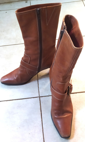 Botas Cuero Maggio Rossetto T.38