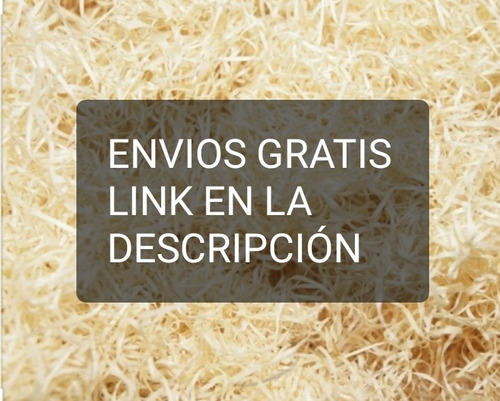 Viruta De Madera 1 Kilo Souvenirs, Decoración, Arreglos