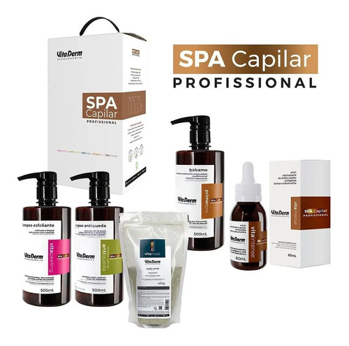 Kit Spa Capilar Terapias Capilares - Vita Derm