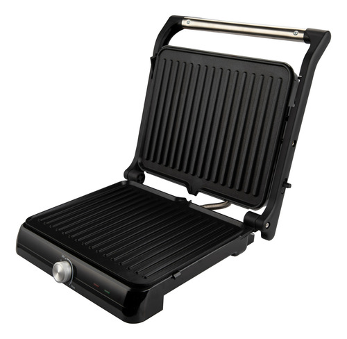Sandwichera Parrillera Placas Antiadherente Barbacoa Carnes Negro