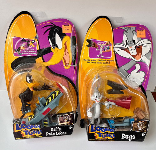 Bugs Bunny Y Pato Lucas Looney Tunes Mattel 2003 (Usado)