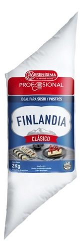 Queso Crema Finlandia Premium X 2kg Ideal Sushi-reposteria