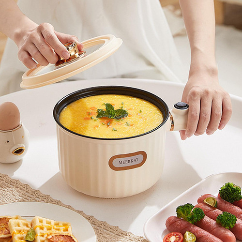Mini Sartén Eléctrica Portátil Antiadherente Hot Pot Para