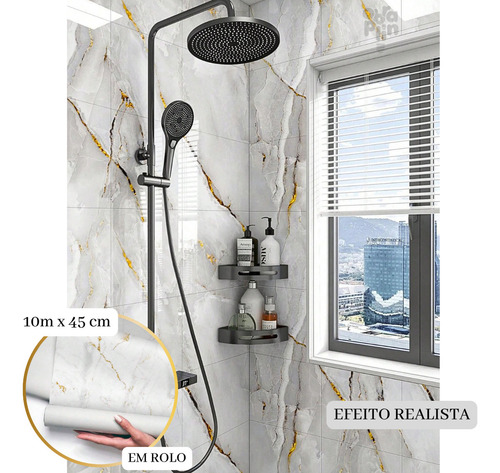 Adesivo Decorativo Papel De Parede Ripas Zara Geométrico 10m