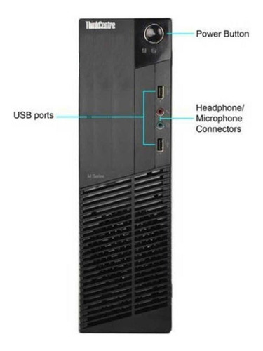 Imagem 5 de 11 de Cpu Lenovo M92 Core I3 4gb Ddr3 Hd 120gb + Monitor 19