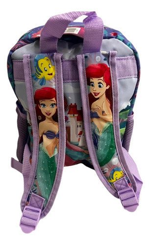 Mochila Sirenita Kinder Con Lonchera Back Pack