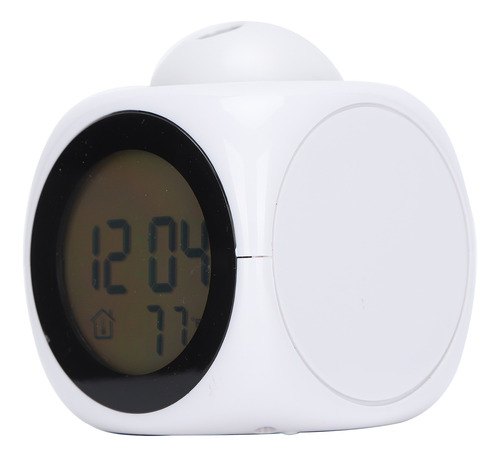 Reloj Despertador Snooze, Retroiluminación Lcd, Luz De Crono