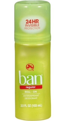 Desodorante Antitranspirante Ban Regular En Roll-on De 3.5