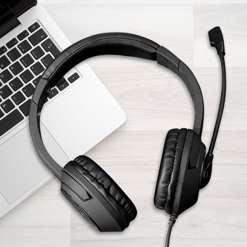 Fone De Ouvido Usb Com Fio Com Microfone Com Cancelamento De
