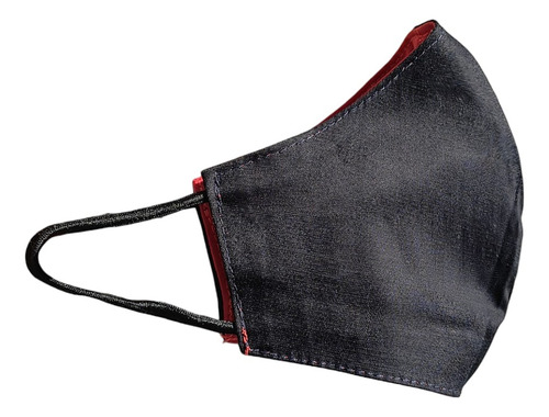 Barbijo Tapaboca Lavable Tela Reutilizable Cubre Boca X1 Rojo