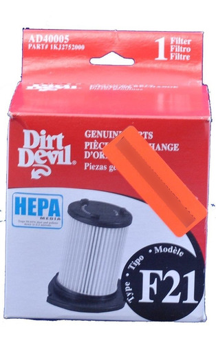 Filtro Aspirador Dirt Devil F21