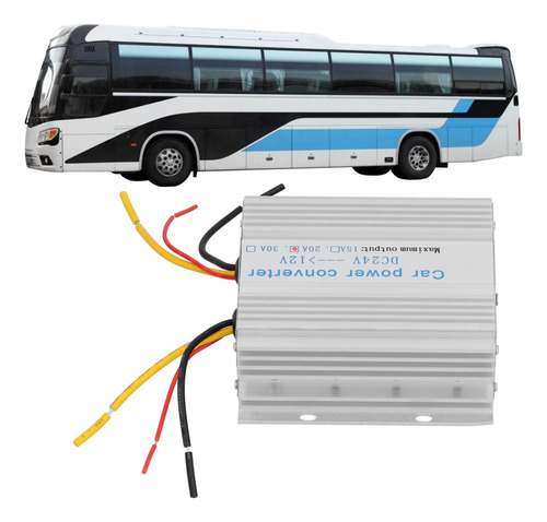 Convertidor Reductor De Voltaje Alimentación De 24v A 12v Cc