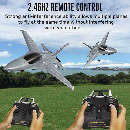 Volantex F16 Fighting Falcon Rc Planeador Acrobati De 4 Cana