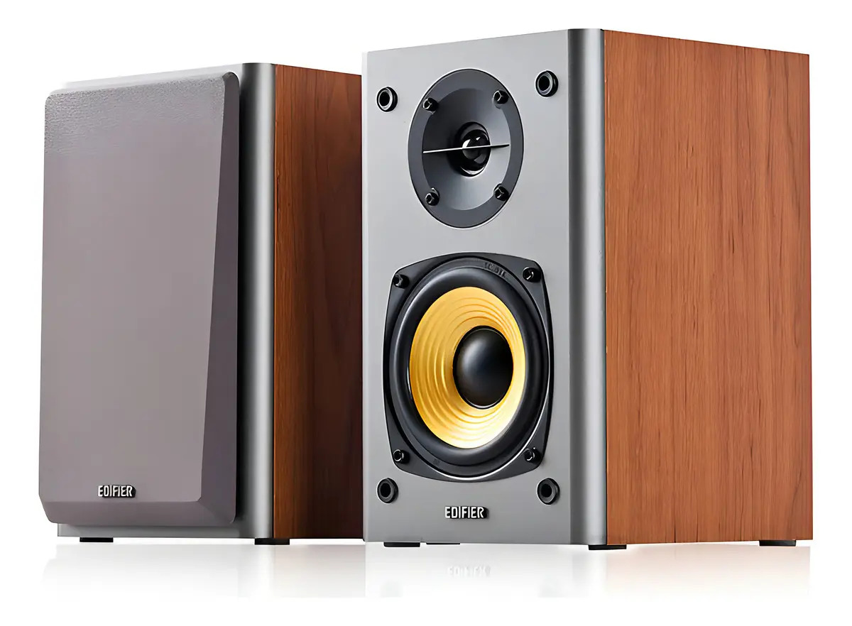 Monitor De Áudio R1000t4 24w Rms Edifier Cor Marrom