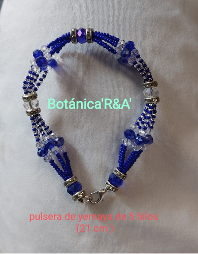 Pulsera O Ide De Santo Yemaya 