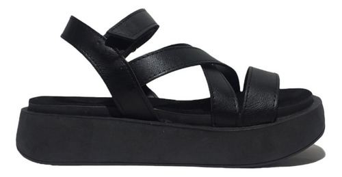 Imagen 3 de 3 de Sandalias Cris Black