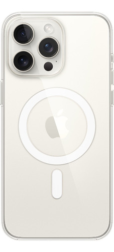 Funda Transparente Magsafe iPhone 15 Pro max