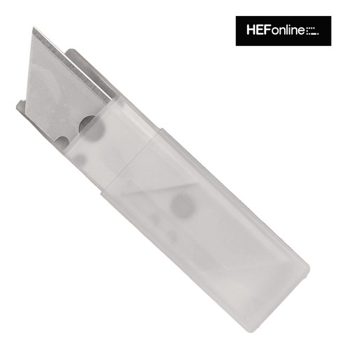 Cuchillas Repuesto Cutter Rasqueta Trapezoidal Acero X 10u