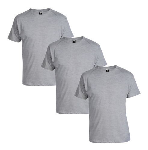 Camiseta Sublimable Adulto Cotton Touch Pack X3 Disershop