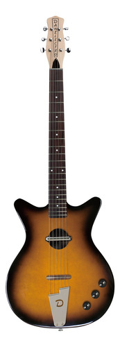 Danelectro Guitarra Acustica-electrica Convertible Tobacco