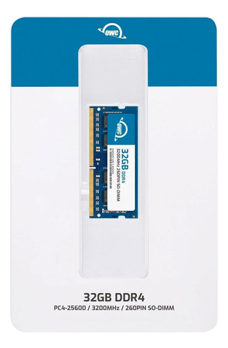 Módulo De Atualização De Memória Ram Owc 32gb Ddr4 3200 Mhz