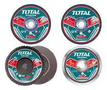 Comprar Set 30 Discos Corte Y Desbaste Total Para Mini Amoladora 3'' Color Turquesa