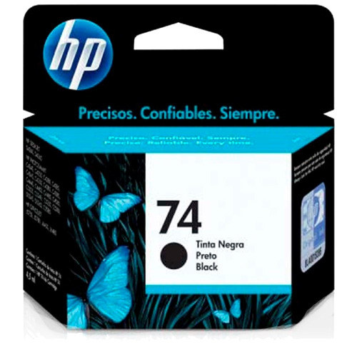 Cartucho De Tinta Hp 74 Preto Cb335wb  