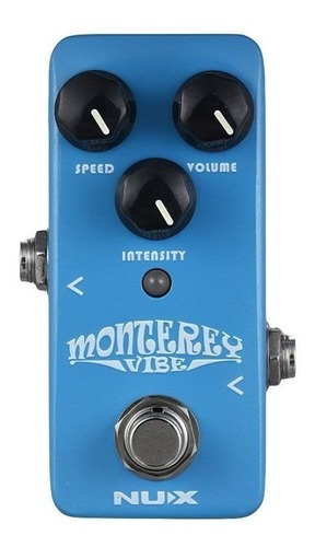 Pedal De Efectos Nux Nch-1 Monterey - Vibe Mini Core Azul