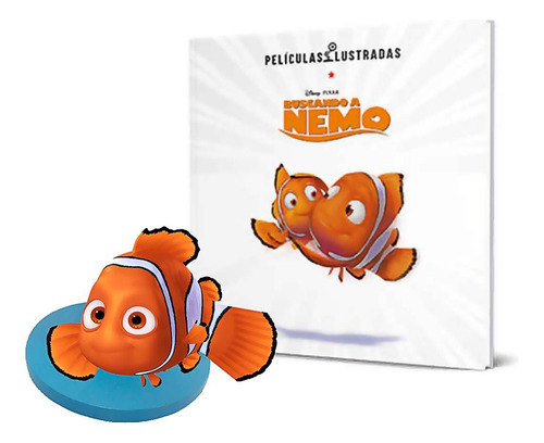 1 Libro Tapa Dura + 1 Muñeco  Nemo