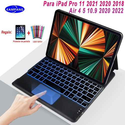 Imagen 2 de 9 de Magic Keyboard - Funda Magnética Para iPad Pro 11 Air 4