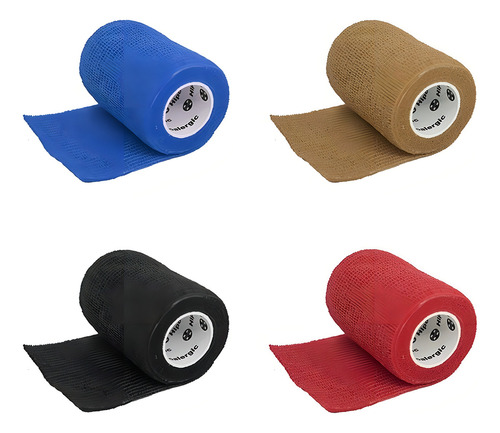 Cinta Autoadherente 5cm - Venda Cohesiva Compresión Premium Color Negro