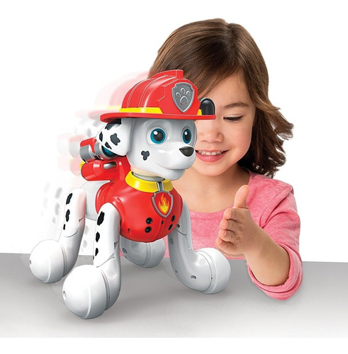 Perro Robot Marshall Paw Patrol Zoomer Interactivo