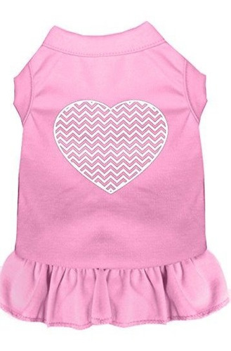 Mirage Pet Products 57-60 Xxxllpk Chevron Rosado Del Corazón