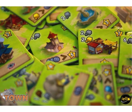 Imagen 5 de 6 de Little Town Juego De Mesa Euro Estrategia Buró