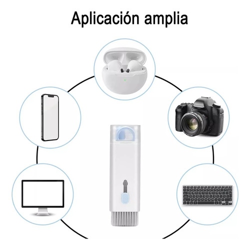 Kit De Limpieza Celulares Teclado Tablet Auriculares 7 En 1