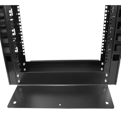 Rack Coluna 12u Para Servidores Com Guias E Pintura Preta