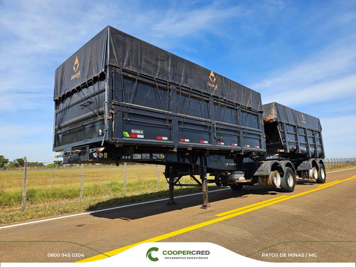 Carreta Bitrem Basculante Noma 22/22 30m³ 4 Eixos Revisada